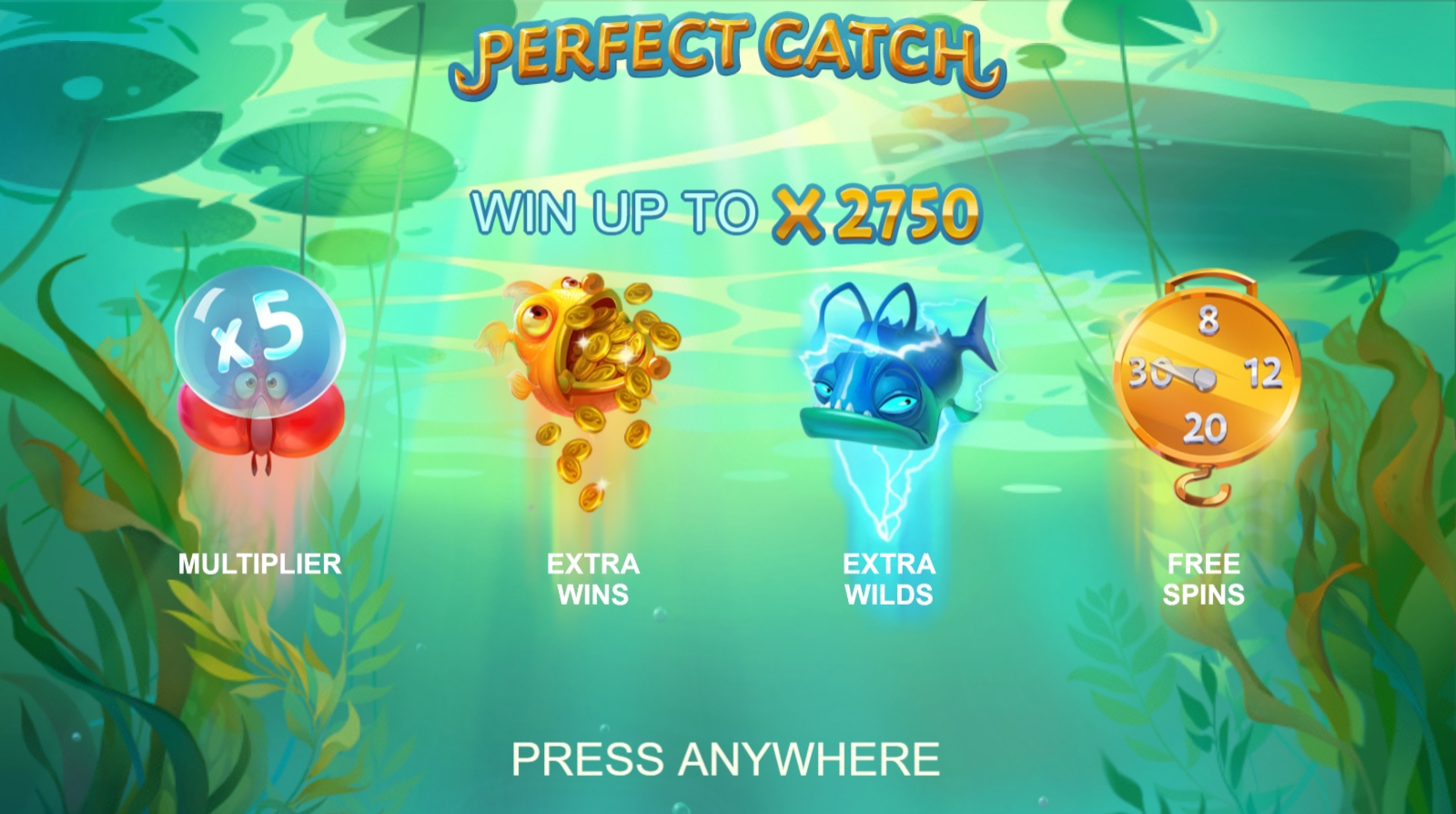Play Perfect Catch Free Casino Slot Game by STHLM Gaming