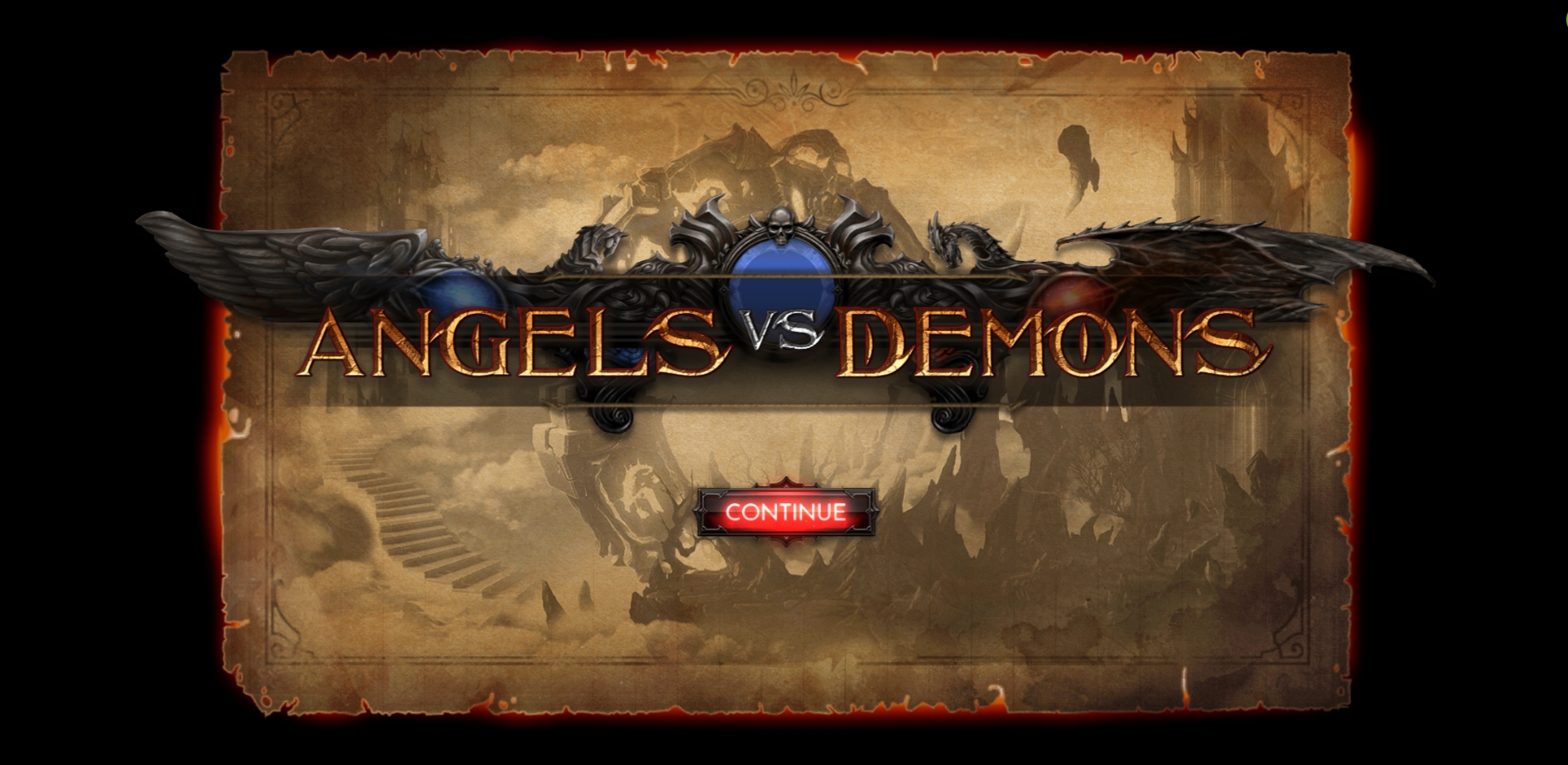 Play Angels vs Demons Free Casino Slot Game by Thunderspin