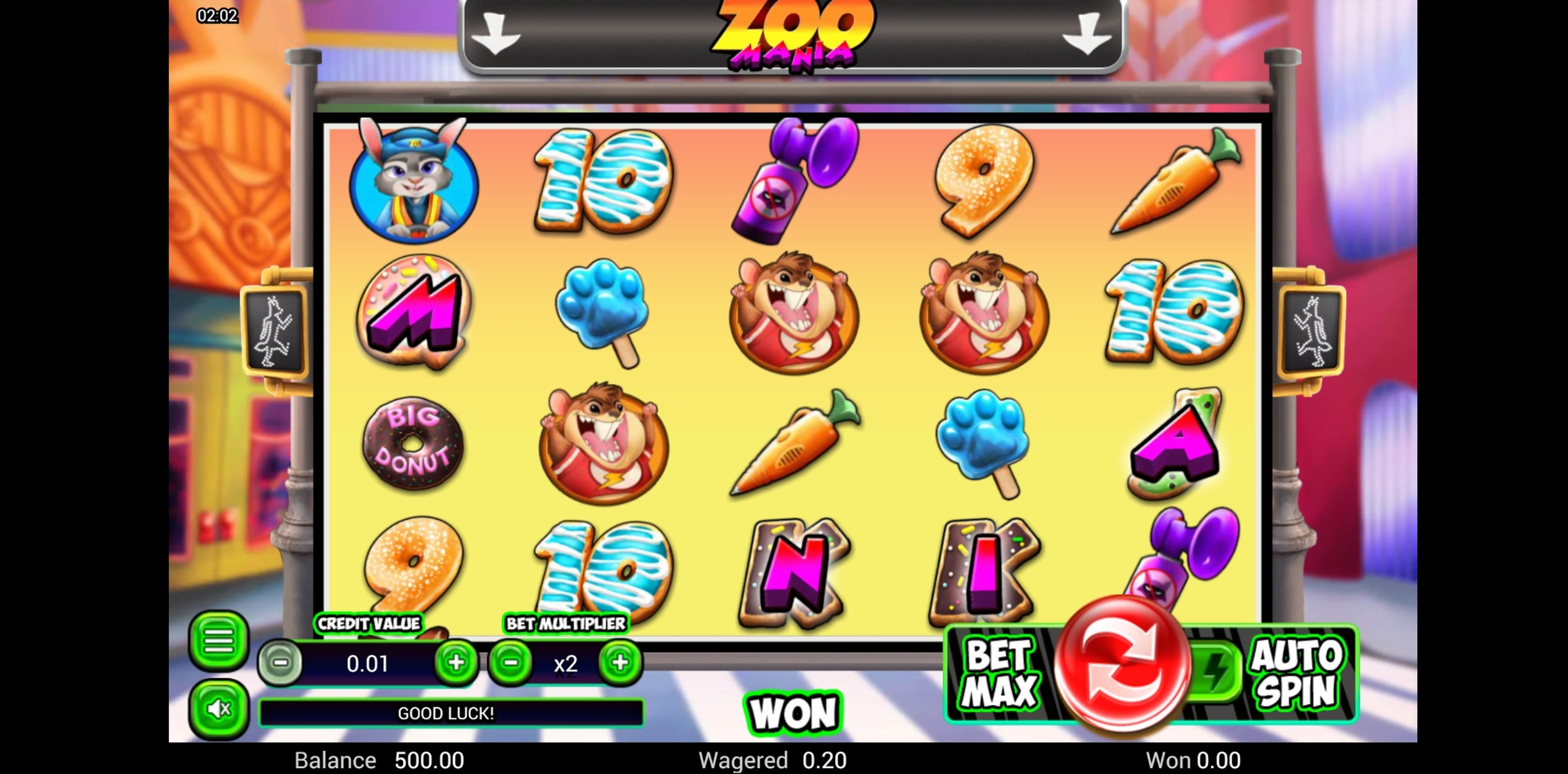 Reels in Zoomania Slot Game by Top Trend Gaming