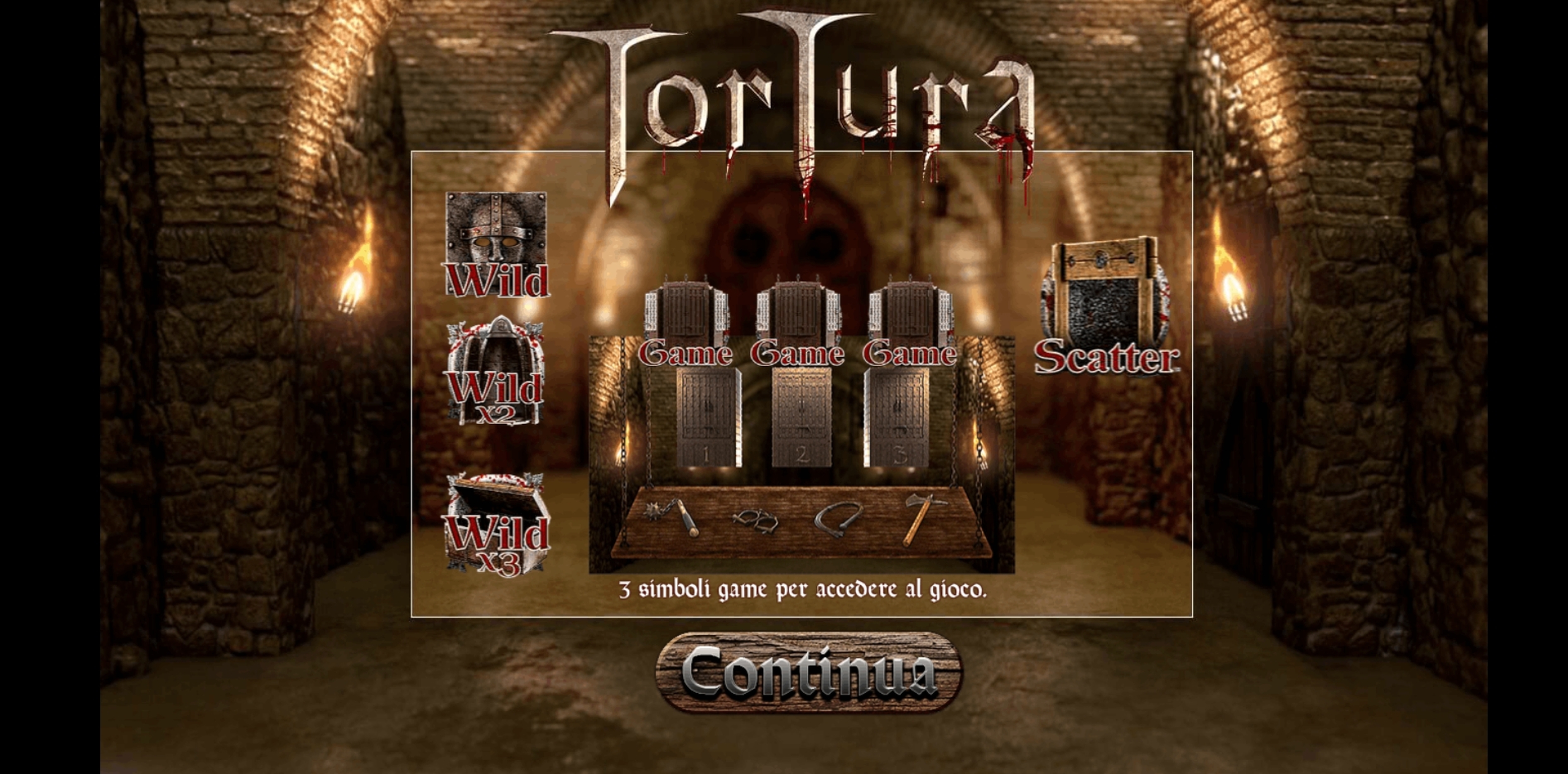 Play Tortura Free Casino Slot Game by Tuko Productions