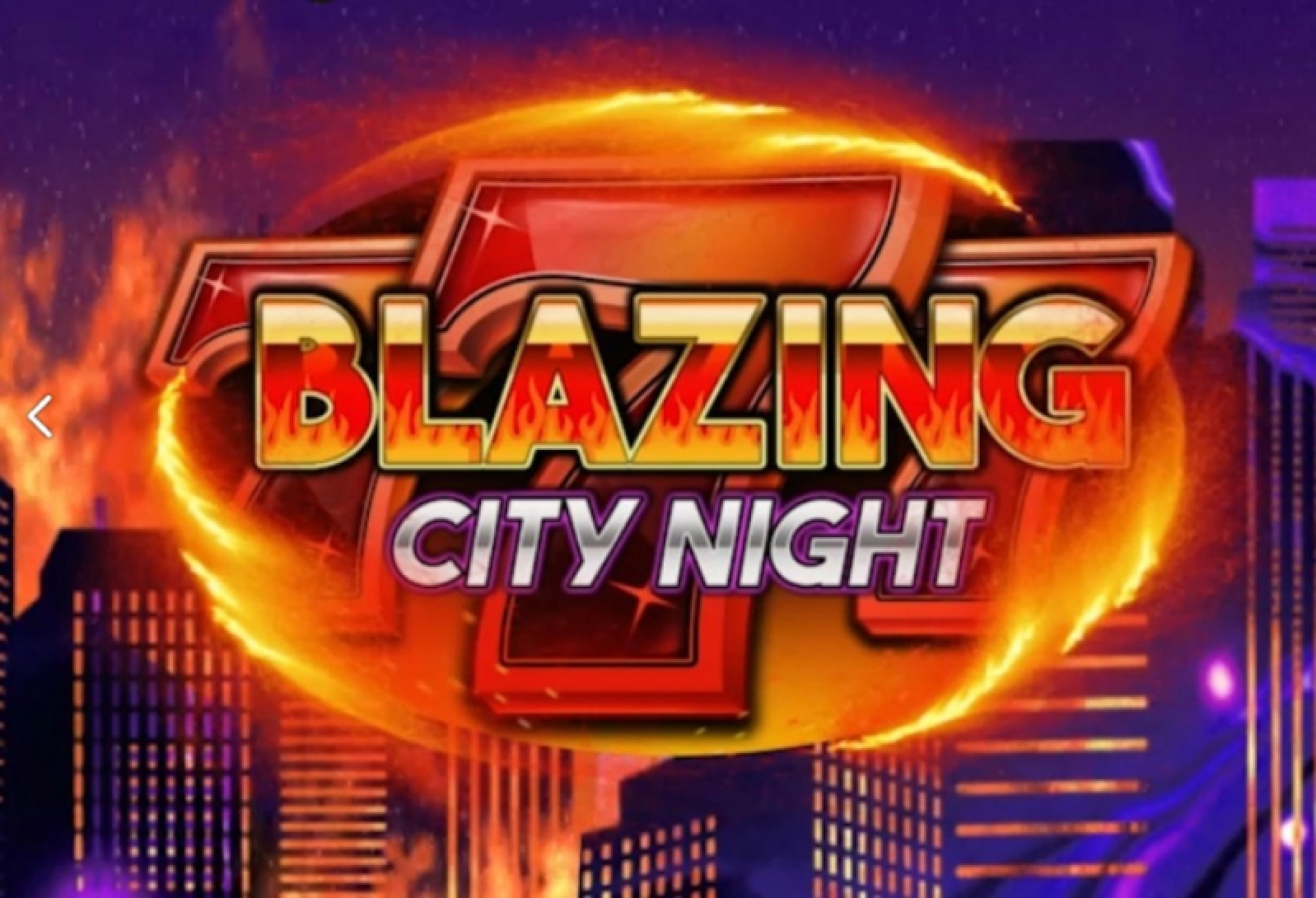 Blazing City Night