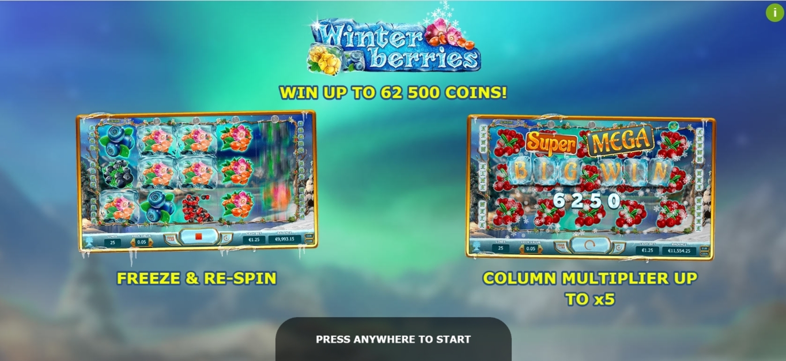 Play Winter Berries Free Casino Slot Game by Yggdrasil Gaming