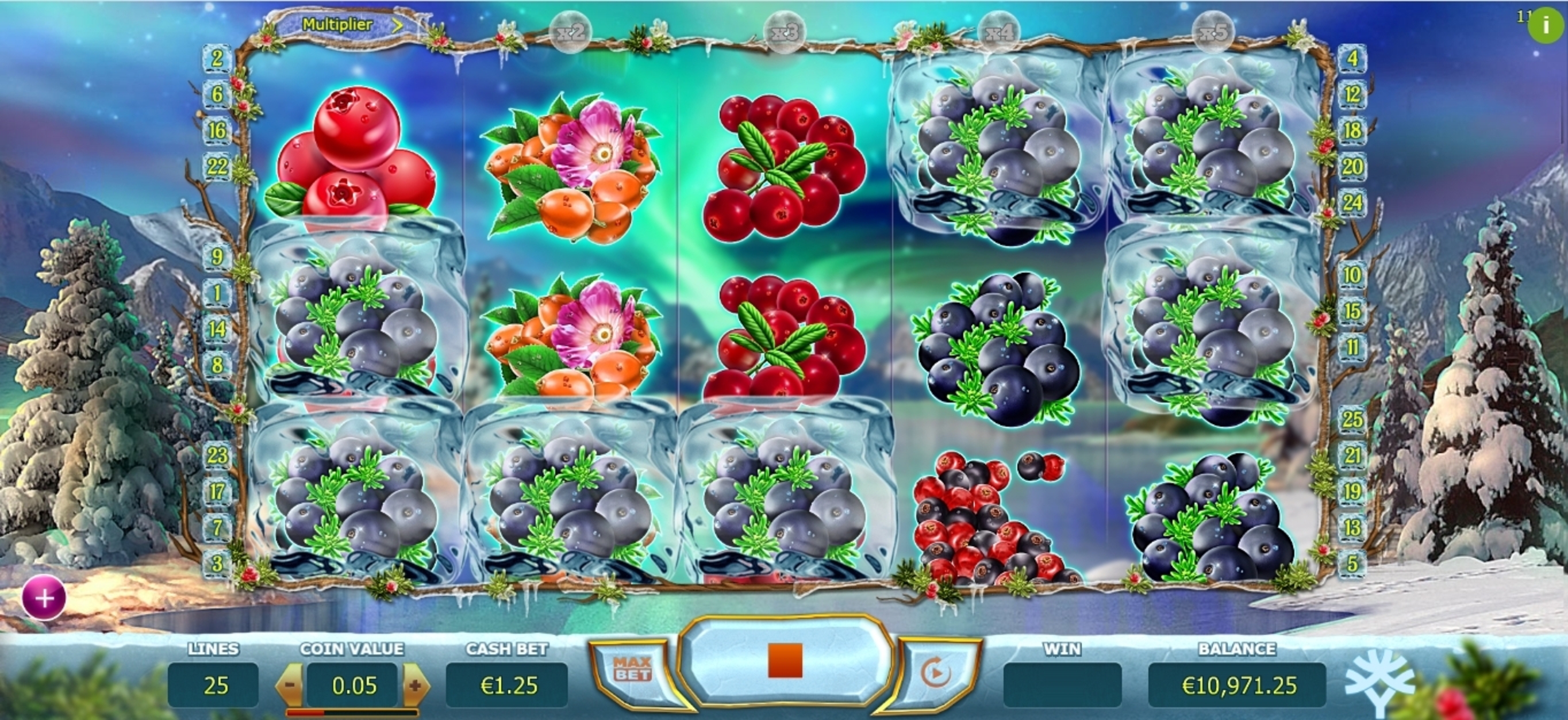 Win Money in Winter Berries Free Slot Game by Yggdrasil Gaming